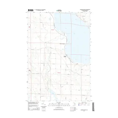 2014 Map of Hangore Heights, 2014 Print