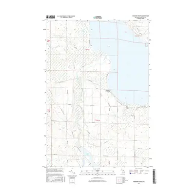 2017 Map of Hangore Heights, 2017 Print