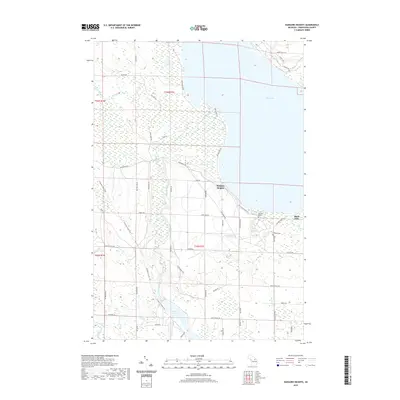 2019 Map of Hangore Heights, 2019 Print