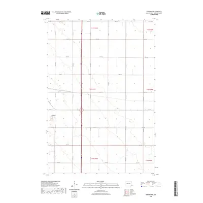 2020 Map of Hankinson SE, 2020 Print
