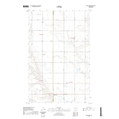 2020 Map of Hanks Corner, 2020 Print