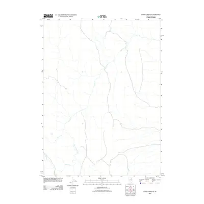 2012 Map of Hanks Creek NE, 2012 Print