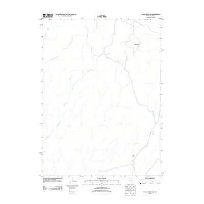 2012 Map of Hanks Creek SW, 2012 Print