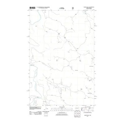 2011 Map of Hanks Gully, 2011 Print