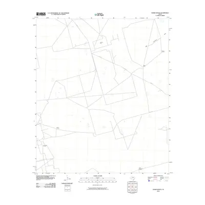 2010 Map of Hanks Ranch, 2010 Print