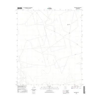 2016 Map of Hanks Ranch, 2016 Print