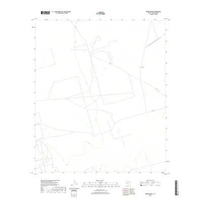 2019 Map of Hanks Ranch, 2019 Print