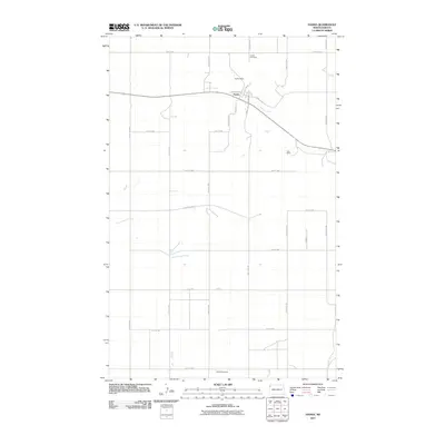 2011 Map of Hanks, 2011 Print