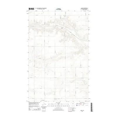 2014 Map of Hanks, 2014 Print