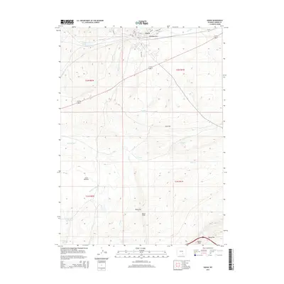 2015 Map of Hanna, 2015 Print