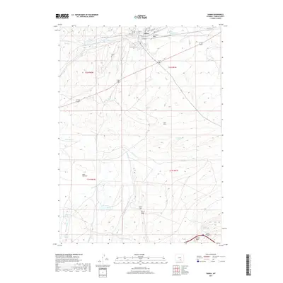 2017 Map of Hanna, 2017 Print