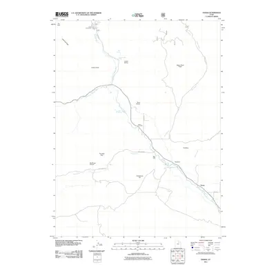 2011 Map of Hanna, 2011 Print