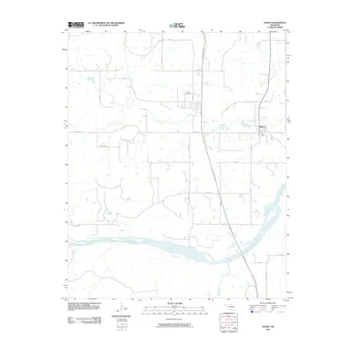 2010 Map of Hanna, 2010 Print
