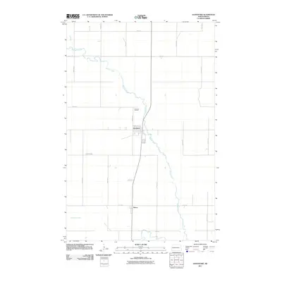 2011 Map of Hannaford, 2011 Print