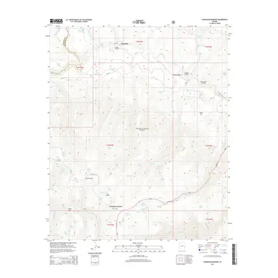 2014 Map of Hannagan Meadow, 2014 Print
