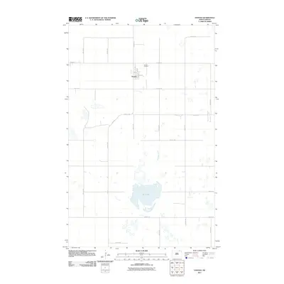 2011 Map of Hannah, 2011 Print