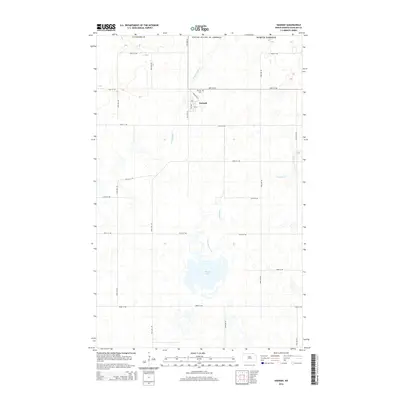 2014 Map of Hannah, 2014 Print