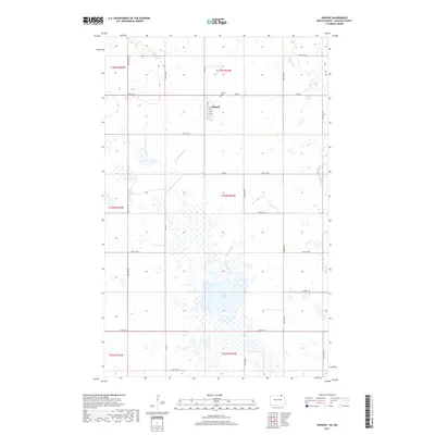 2017 Map of Hannah, 2017 Print