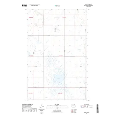 2020 Map of Hannah, 2020 Print