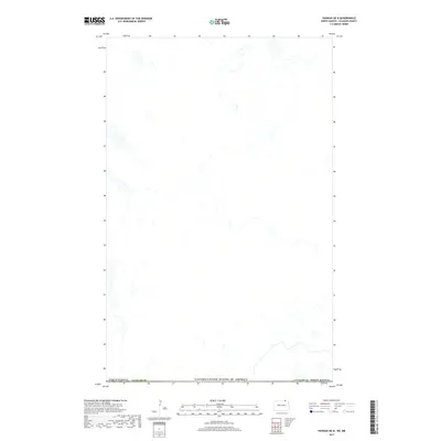 2017 Map of Hannah OE N, 2017 Print