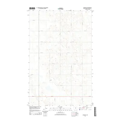2014 Map of Hannah SE, 2014 Print