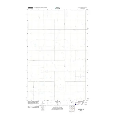 2011 Map of Hannah SW, 2011 Print