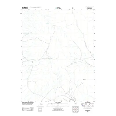 2012 Map of Hannapah, 2012 Print