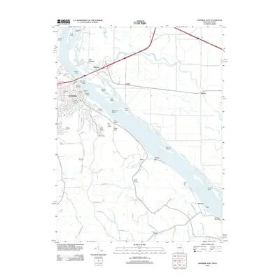2012 Map of Hannibal East, 2012 Print
