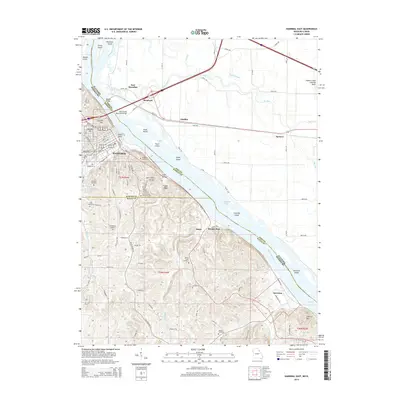 2014 Map of Hannibal East, 2014 Print