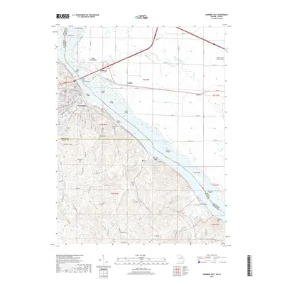 2017 Map of Hannibal East, 2017 Print
