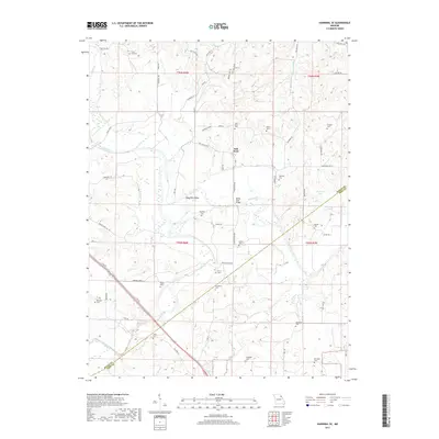 2017 Map of Hannibal SE, 2017 Print