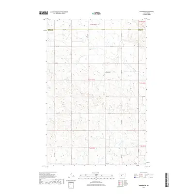 2018 Map of Hannover NW, 2018 Print