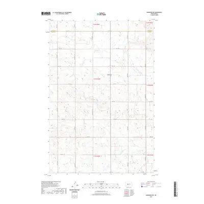 2020 Map of Hannover NW, 2020 Print