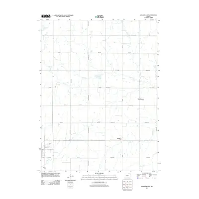 2012 Map of Hanover East, 2012 Print