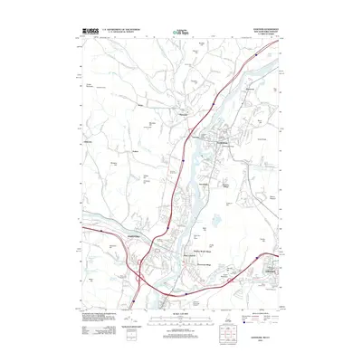 2012 Map of Hanover, 2012 Print