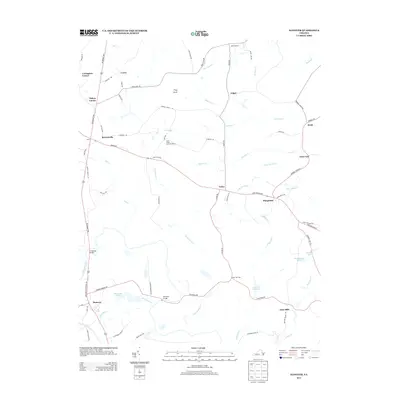 2013 Map of Hanover, 2013 Print