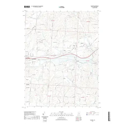 2019 Map of Hanover, 2019 Print