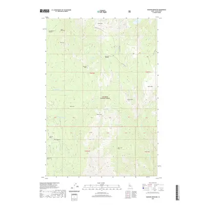 2020 Map of Hanover Mountain, 2020 Print