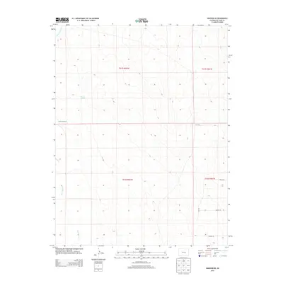 2013 Map of Hanover NE, 2013 Print