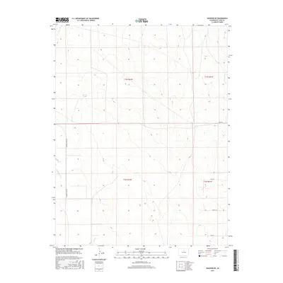 2016 Map of Hanover NE, 2016 Print