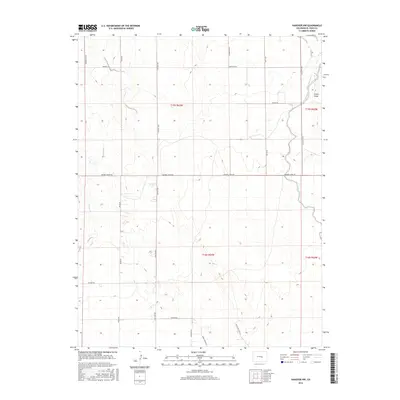 2016 Map of Hanover NW, 2016 Print