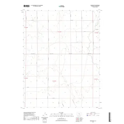 2019 Map of Hanover NW, 2019 Print