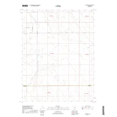 2019 Map of Hanover SE, 2019 Print