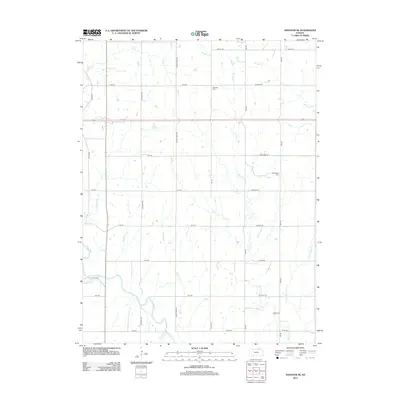 2012 Map of Hanover SE, 2012 Print