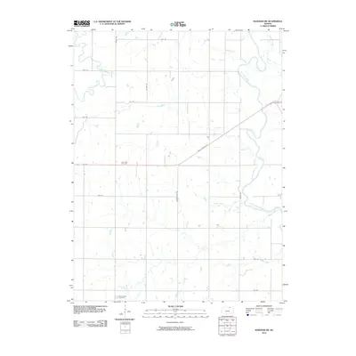 2010 Map of Hanover SW, 2010 Print
