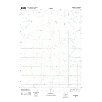 2012 Map of Hanover SW, 2012 Print
