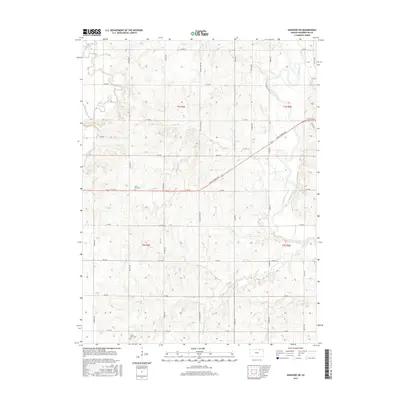 2015 Map of Hanover SW, 2015 Print