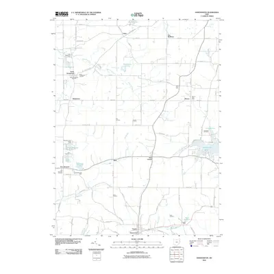 2010 Map of Hanoverton, 2010 Print
