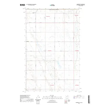 2020 Map of Hansboro NE, 2020 Print