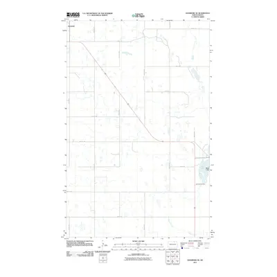 2011 Map of Hansboro SE, 2011 Print